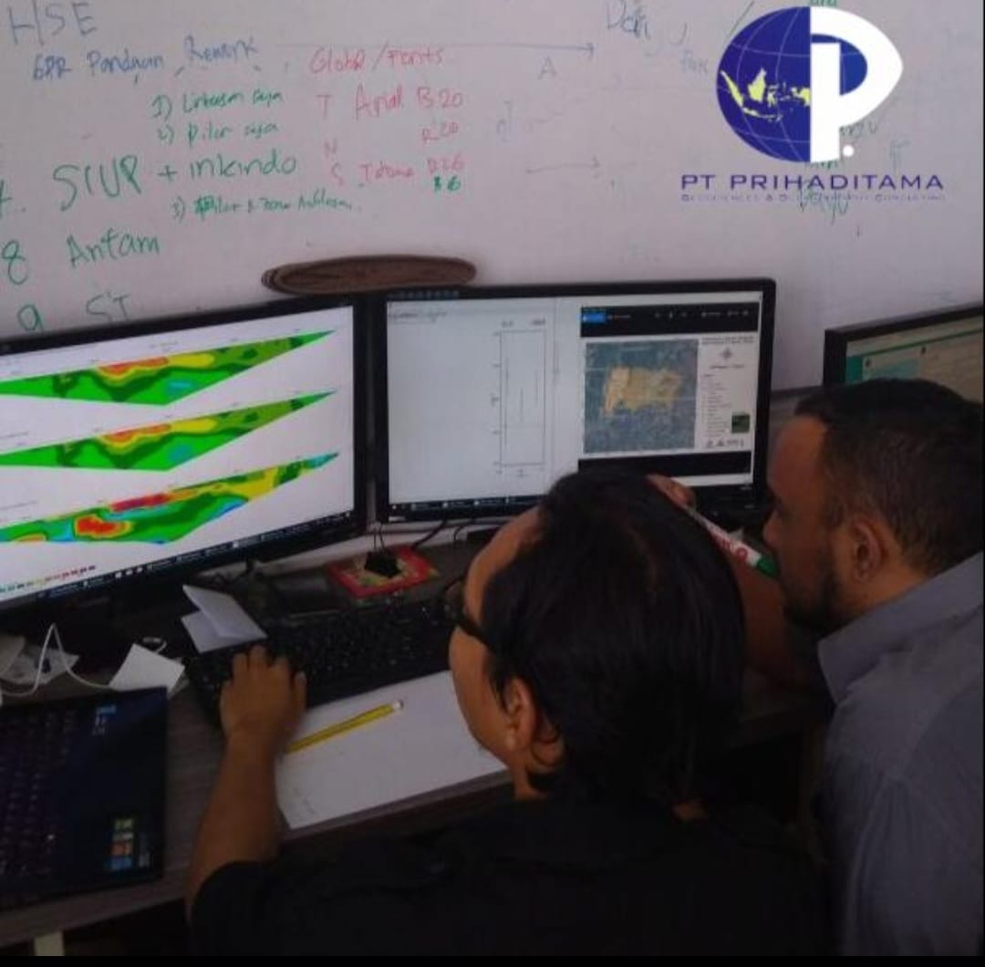 survey geolistrik untuk eksplorasi sumber air di banyu urip gresik modeling 2 dimensi res2dinv dongle asli